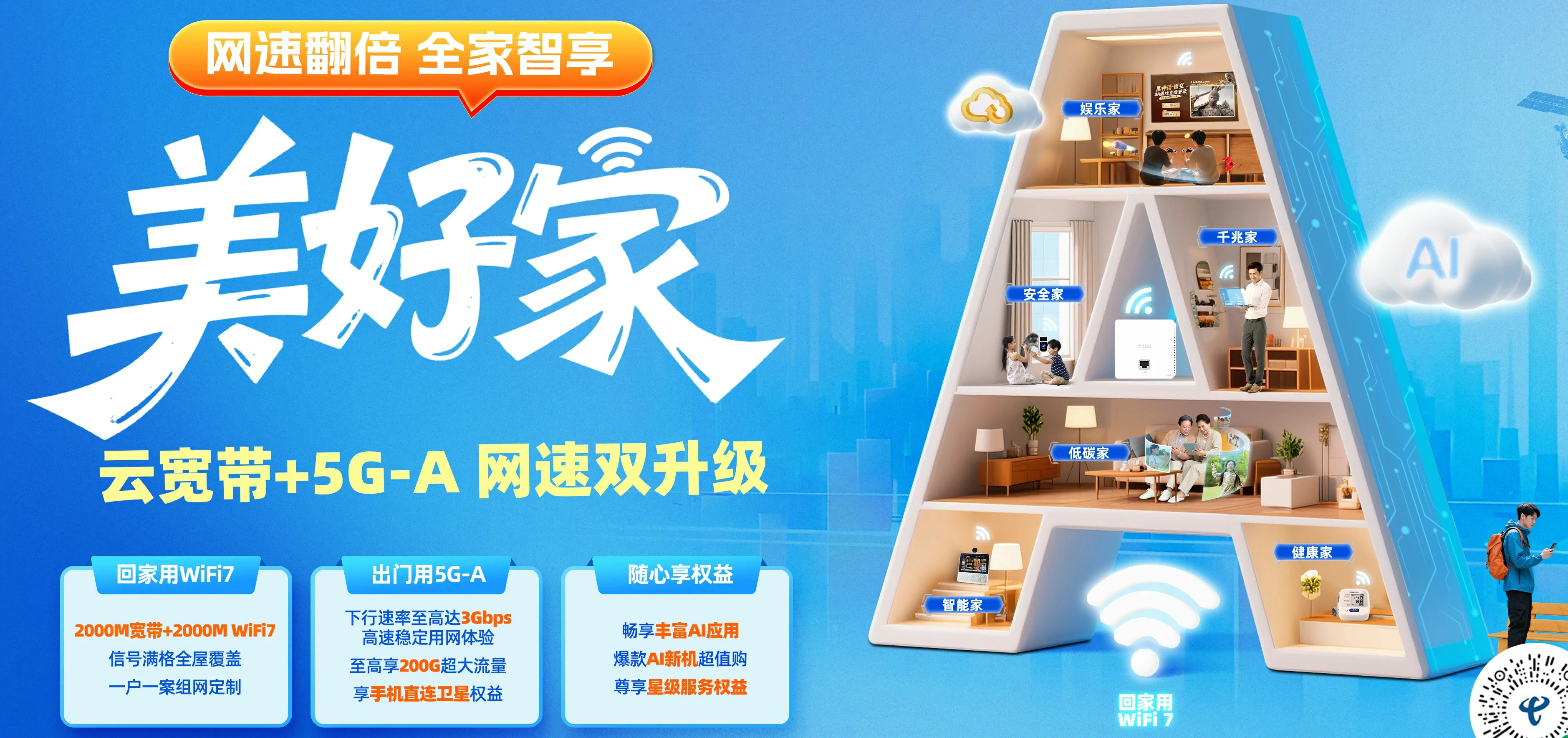 中国电信 呼中区电信宽带 宽带套餐